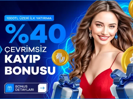 %40 Çevrimsiz Kayıp Bonusu